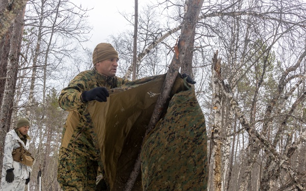 CLR-2 and CLB-2 Leadership Participate in Survival Training