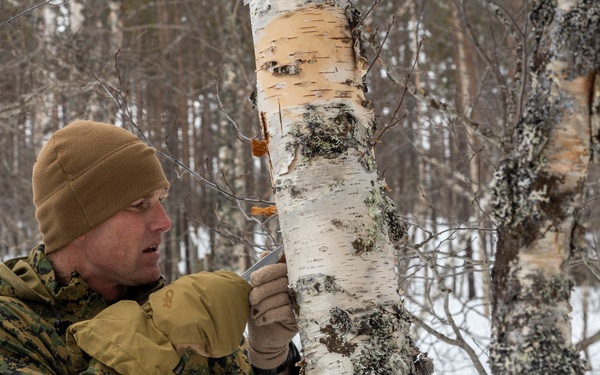 CLR-2 and CLB-2 Leadership Participate in Survival Training