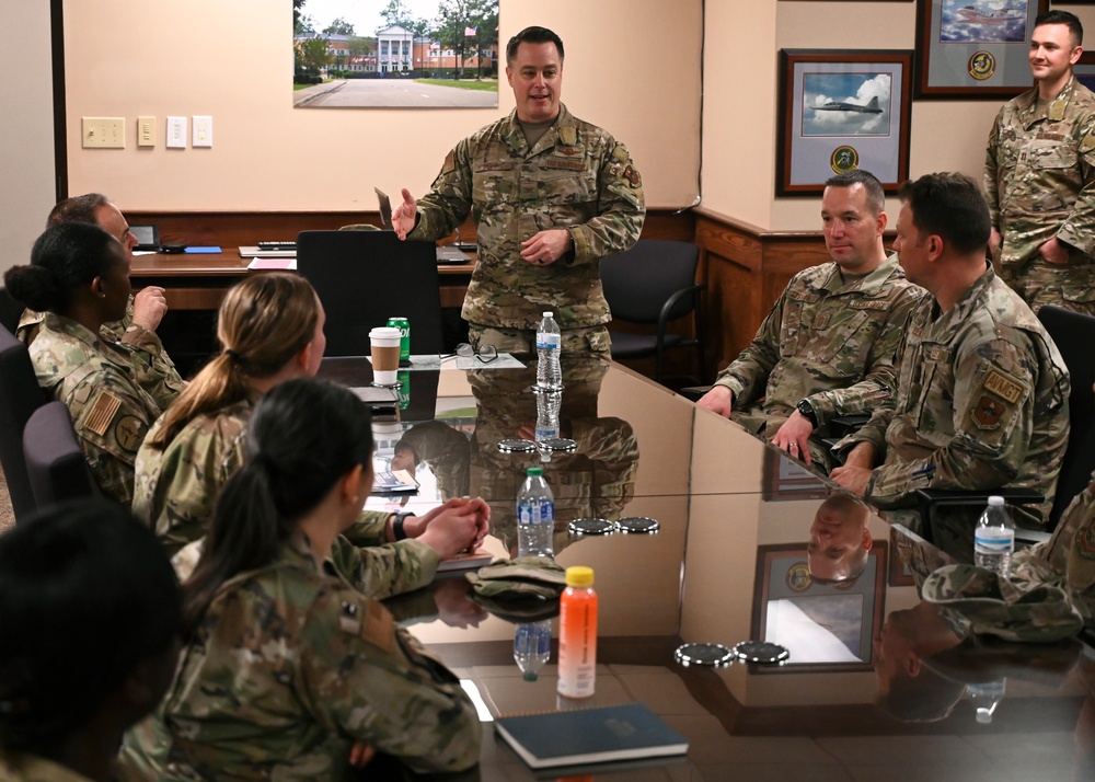 Team McChord Airmen experience pilot training at Columbus AFB