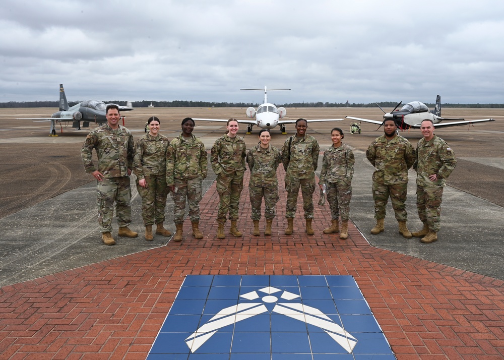 Team McChord Airmen experience pilot training at Columbus AFB