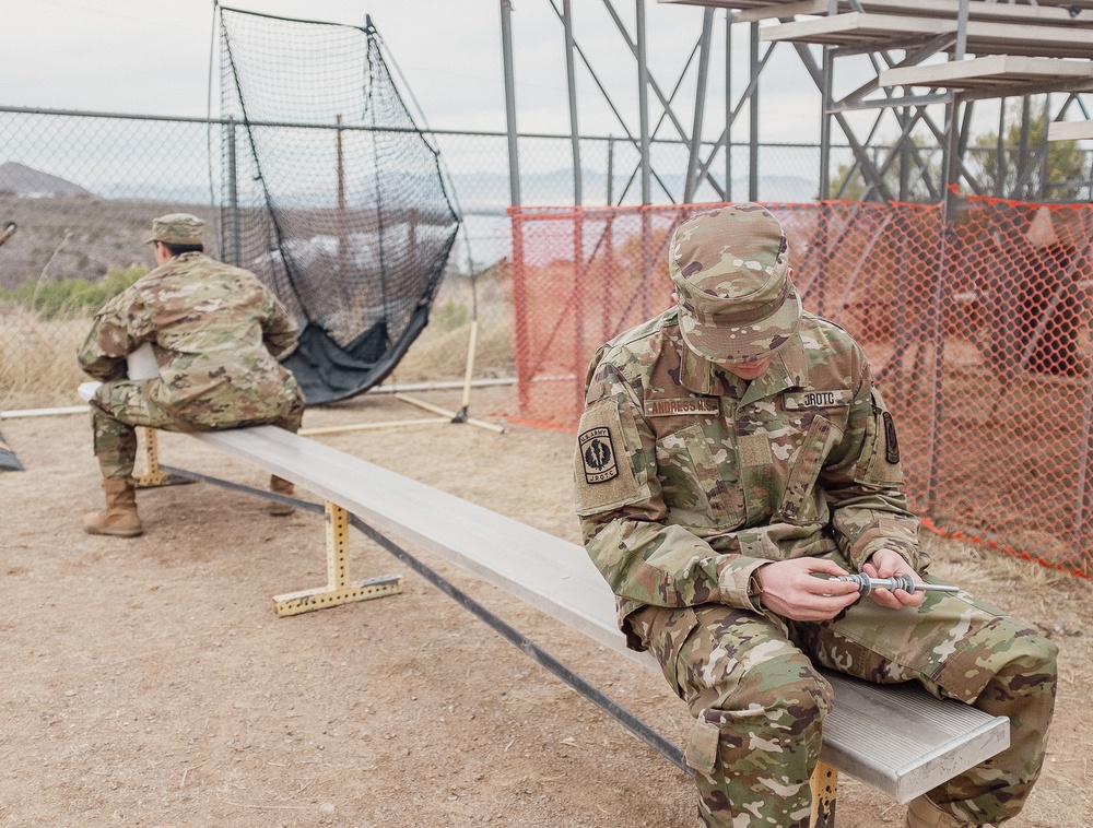 USAICoE supports Tombstone High School JROTC Raider Meet and Jackson Roser Memorial Shoot