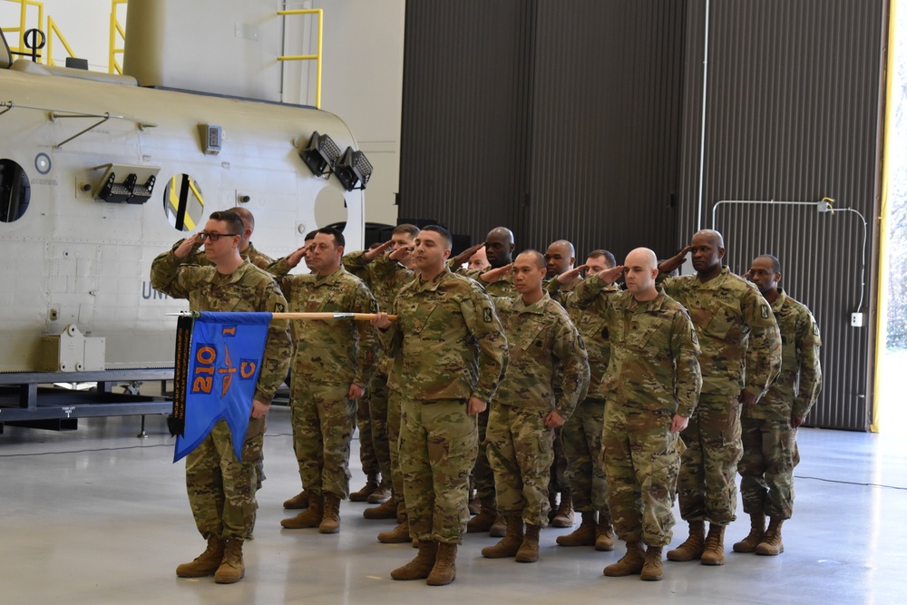 Charlie Company 1-210 Change of Command.