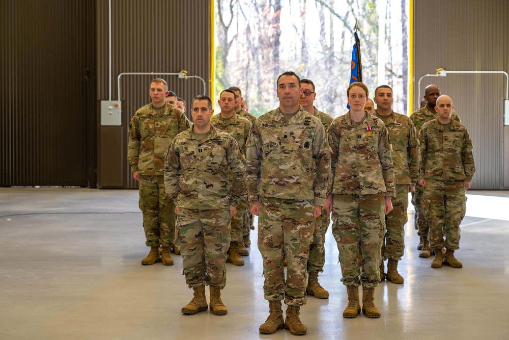 Charlie Company 1-210 Change of Command.