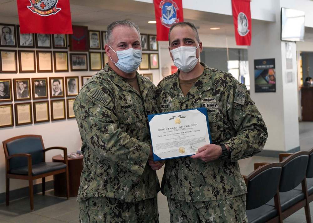 U.S. Navy Commander recognized for heroic actions