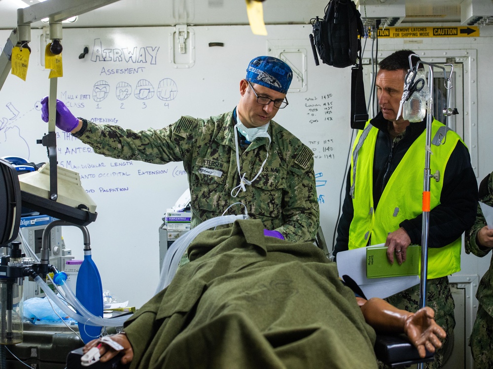 NMRTC San Diego and Expeditionary Medical Facility Bravo Sailors Participate in a Mass Casualty Exercise at Marine Corps Base Camp Pendleton