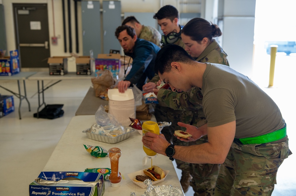 22nd Maintenance Group Burger Burn