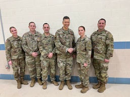Combat medic puts her training to use at Lenexa armory