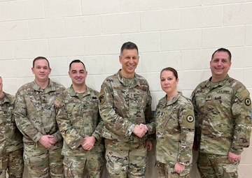 Combat medic puts her training to use at Lenexa armory