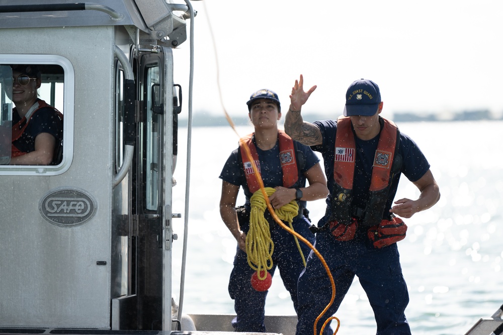 Coast Guard Station Islamorada conducts training