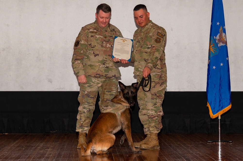 MWD Retirement Ceremony