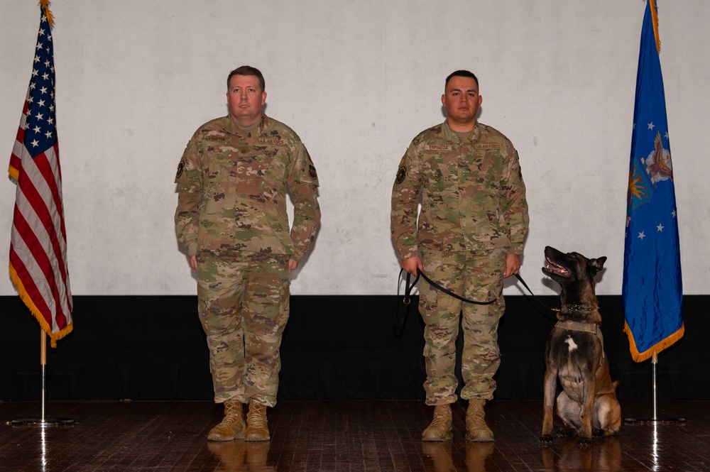 MWD Retirement Ceremony