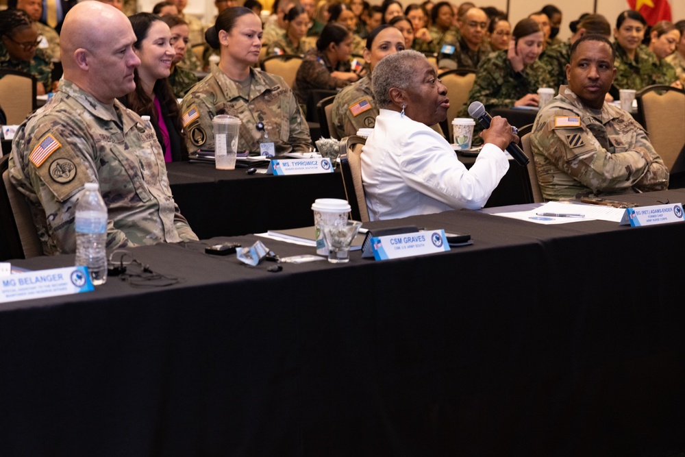 U.S. Army Recruiting Battalion San Antonio participates in inaugural Women, Peace, and Security Symposium