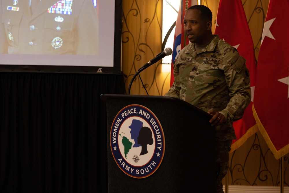 U.S. Army Recruiting Battalion San Antonio participates in inaugural Women, Peace, and Security Symposium