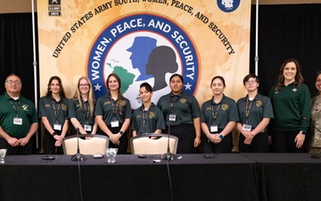 U.S. Army Recruiting Battalion San Antonio participates in inaugural Women, Peace, and Security Symposium