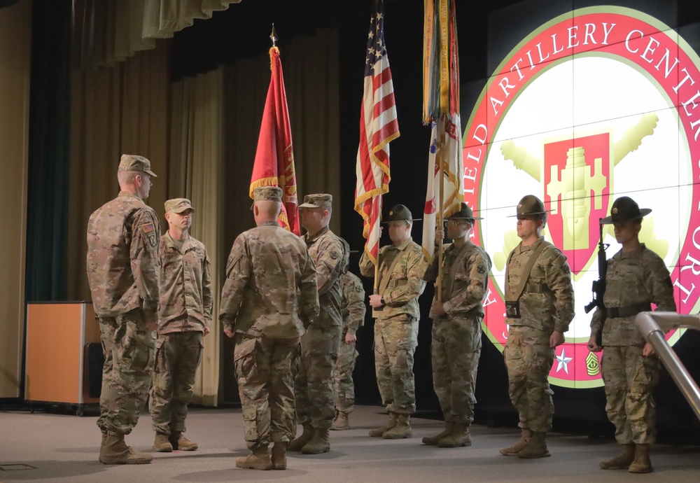 Field Artillery School Welcomes 15th Command Sergeant Major