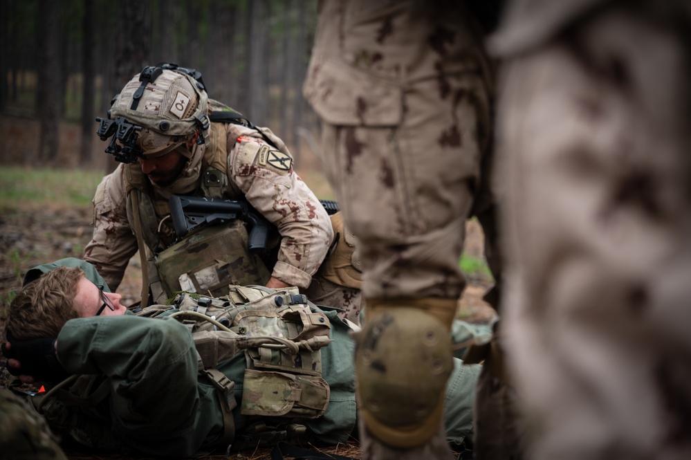 UAE and U.S. attack OPFOR in Tigerland during JRTC