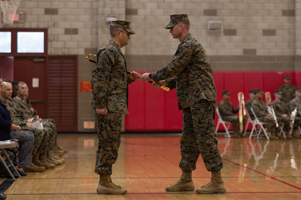 2nd Bn., 11th Marines holds relief, appointment ceremony