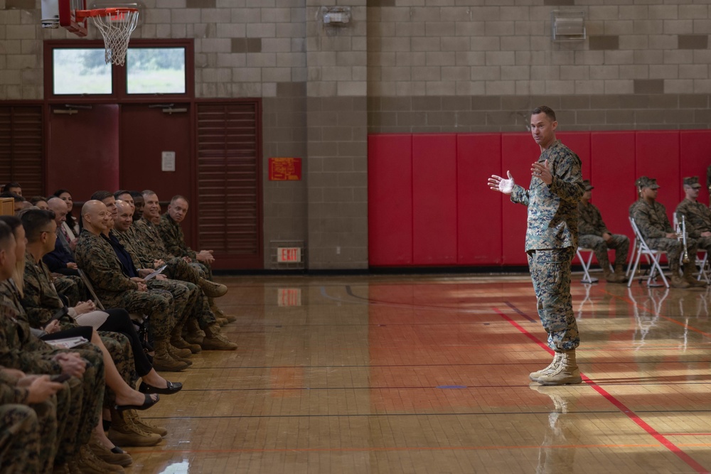 2nd Bn., 11th Marines holds relief, appointment ceremony