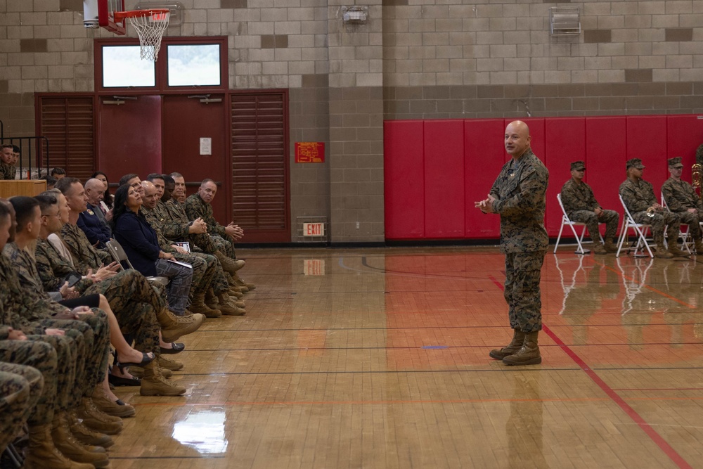 2nd Bn., 11th Marines holds relief, appointment ceremony