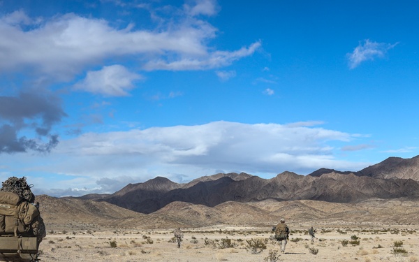 U.S. Marines with 2nd Battalion, 7th Marine Regiment participate in MWX