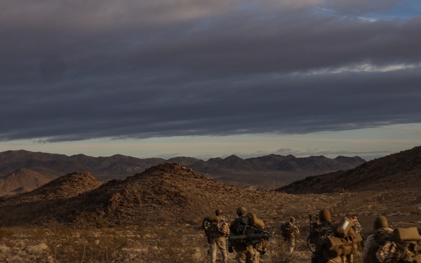 U.S. Marines with 2nd Battalion, 7th Marine Regiment participate in MWX