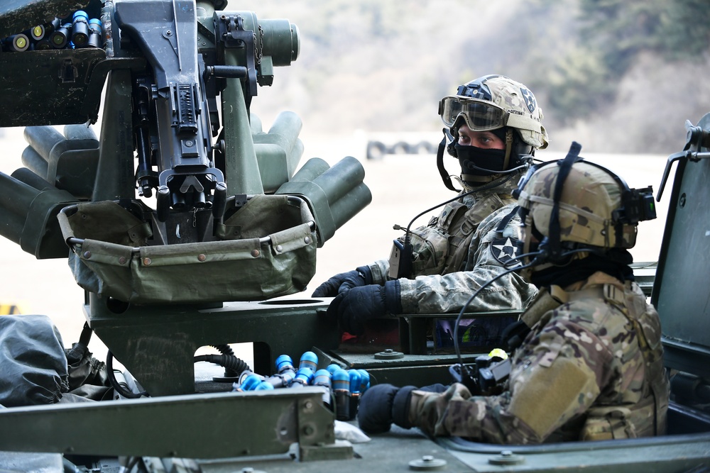 1–17 Battalion, 2–2 Brigade Qualification live Fire