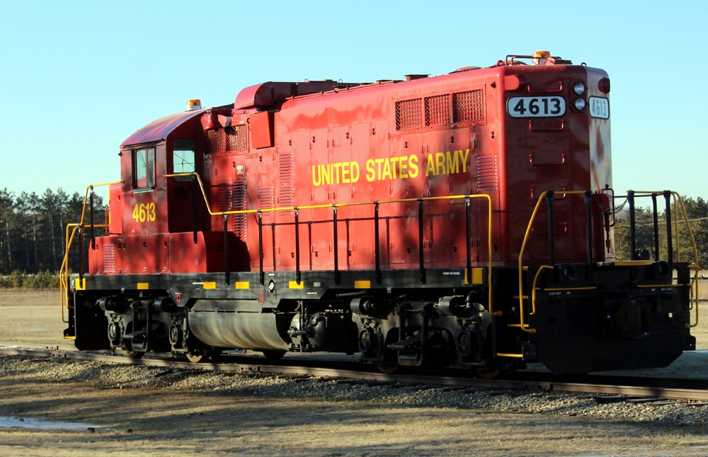 Locomotive at Fort McCoy