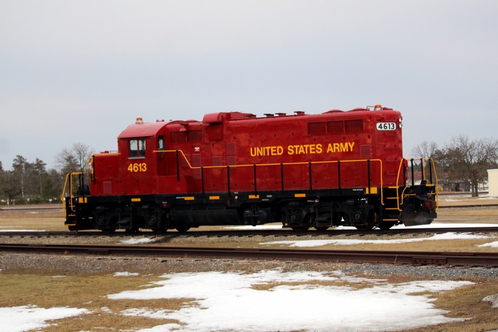 Locomotive at Fort McCoy