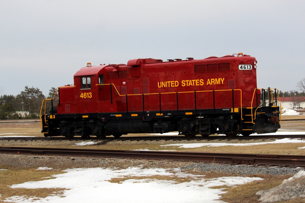 Locomotive at Fort McCoy