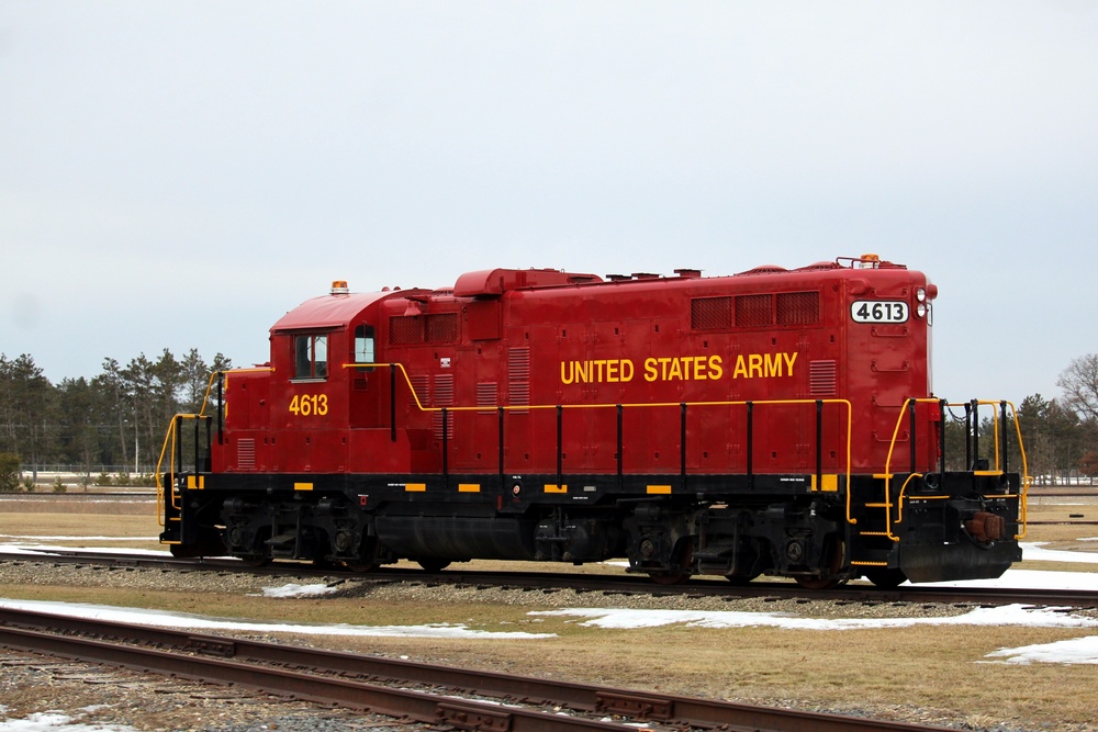 Locomotive at Fort McCoy