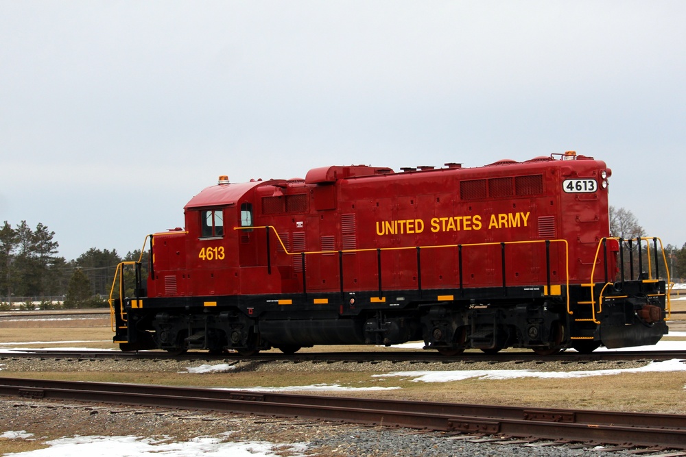 Locomotive at Fort McCoy