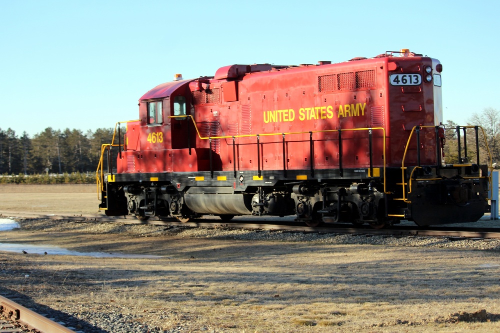 Locomotive at Fort McCoy