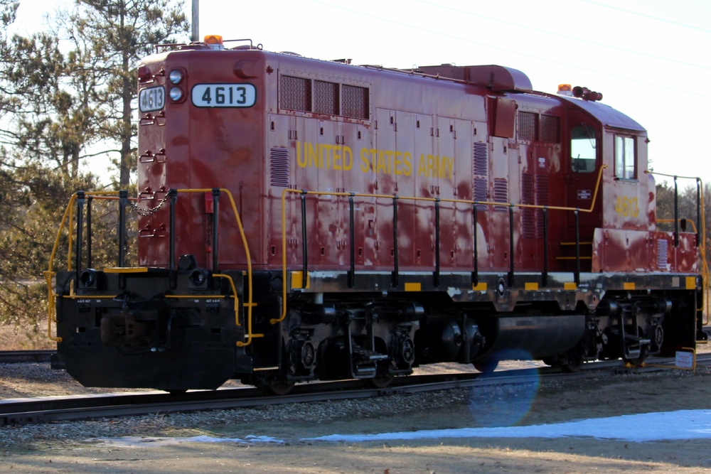 Locomotive at Fort McCoy