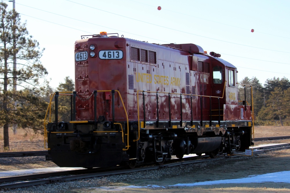 Locomotive at Fort McCoy