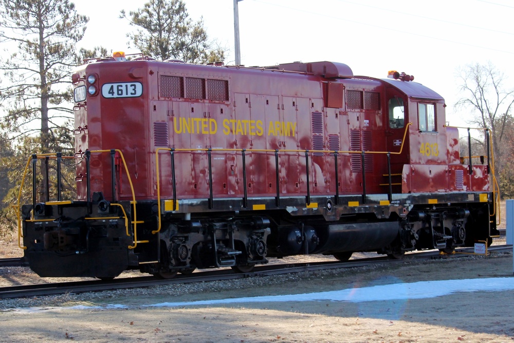 Locomotive at Fort McCoy