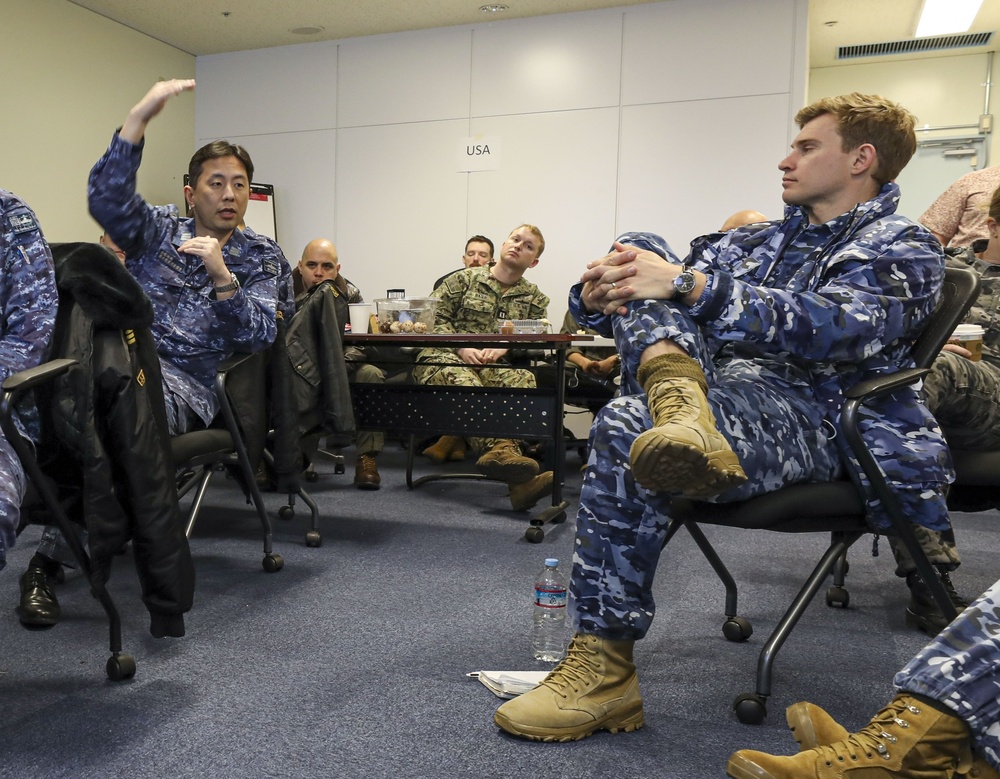 Submarine Group 7 Hosts Trilateral Theater Anti-Submarine Warfare Tabletop Exercise and Working Group in Yokosuka