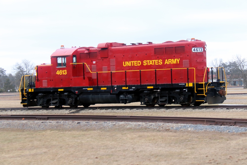 Locomotive at Fort McCoy