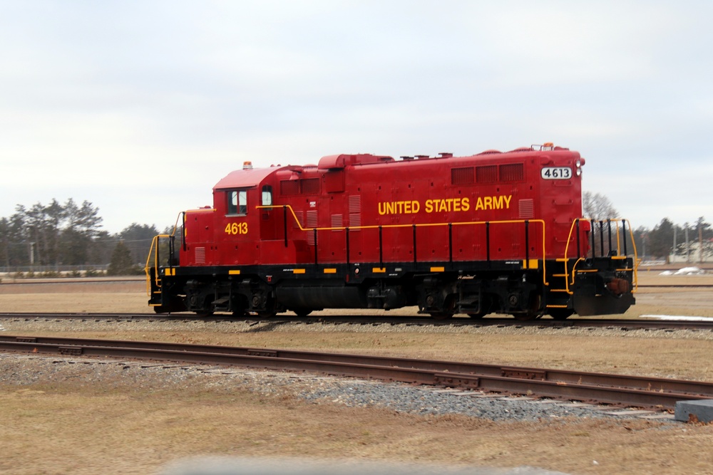 Locomotive at Fort McCoy