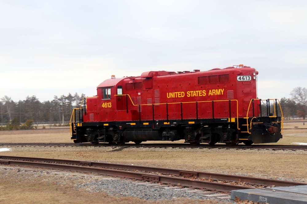 Locomotive at Fort McCoy