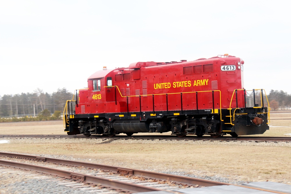 Locomotive at Fort McCoy