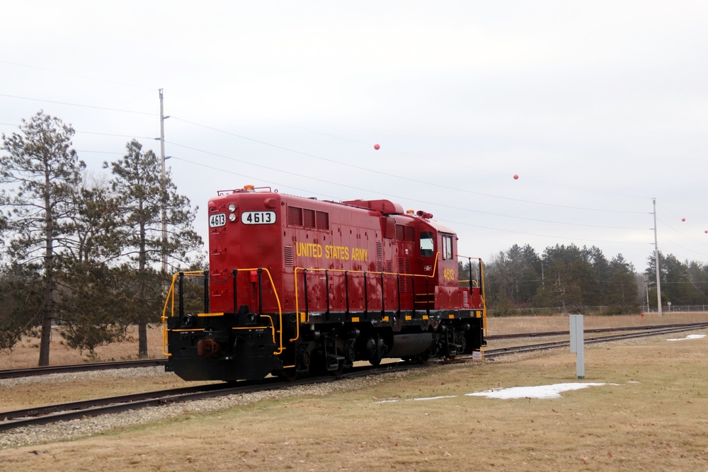 Locomotive at Fort McCoy