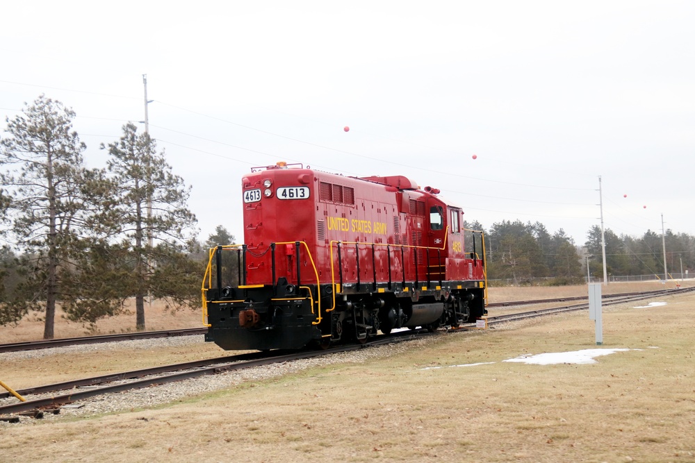 Locomotive at Fort McCoy