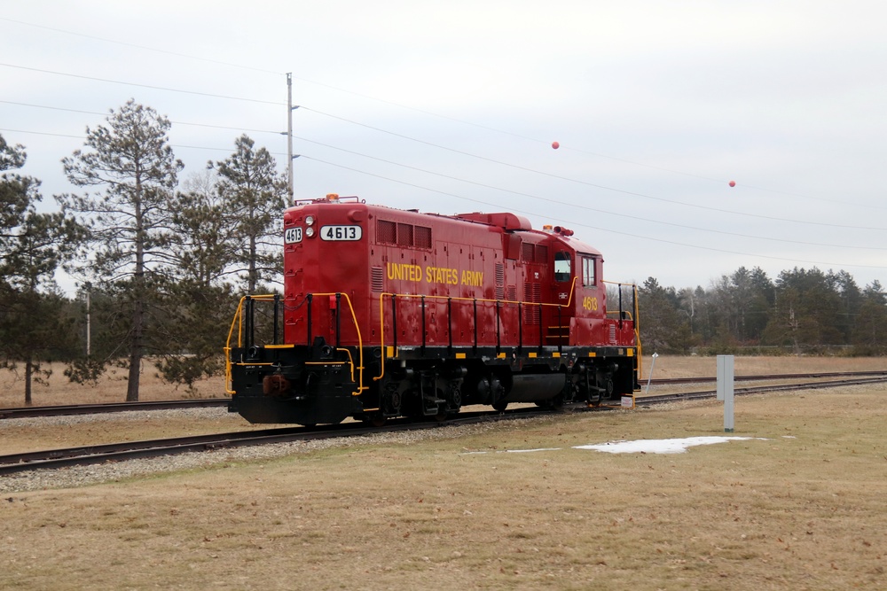 Locomotive at Fort McCoy