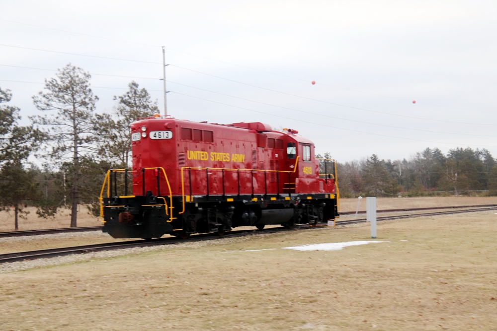 Locomotive at Fort McCoy