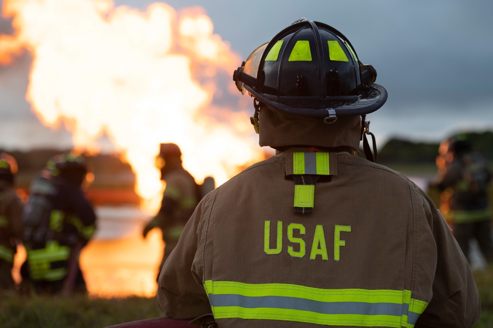 Fire departments conduct joint training during Cope North
