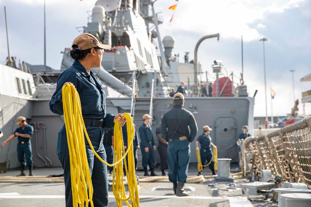 USS Porter Arrives in Funchal, Portugal