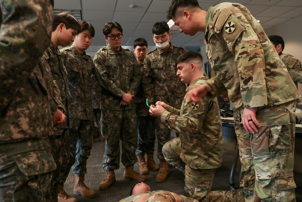 Pyeongtaek University’s ROTC Training