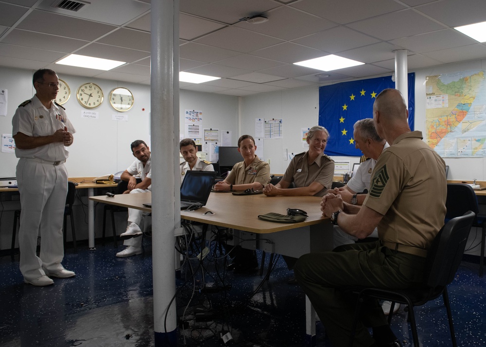 U.S. Army Maj. Gen. Jami Shawley, Combined Joint Task Force - Horn of Africa (CJTF-HOA) commanding general, visits the Santa Maria