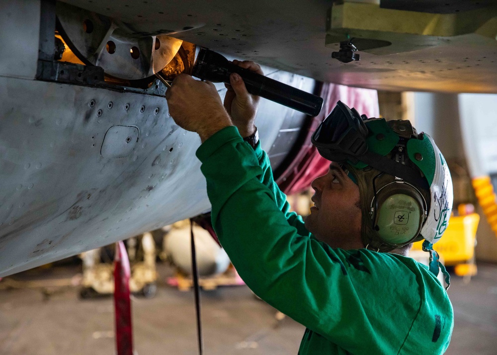 Daily Operations Onboard USS George H.W. Bush (CVN 77)