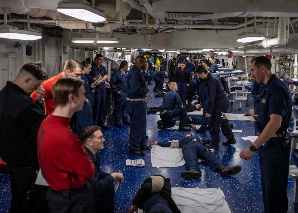 Daily Operations Aboard USS George H.W. Bush (CVN 77)